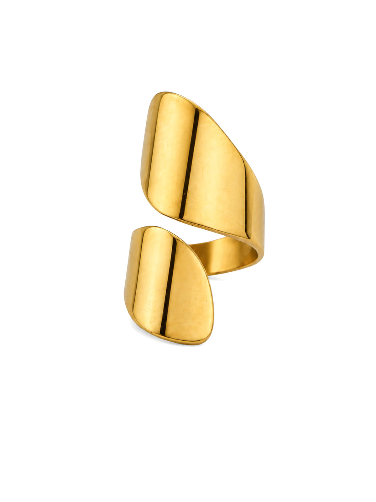 Flame Fold Open Ring