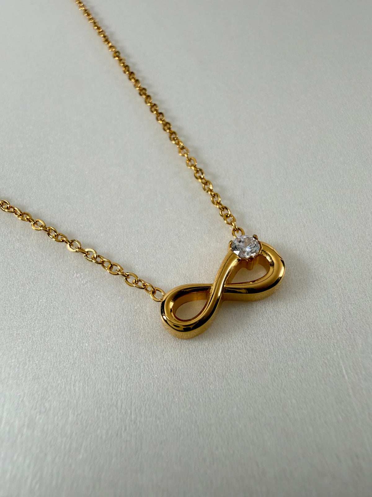 Infinity Spark Necklace