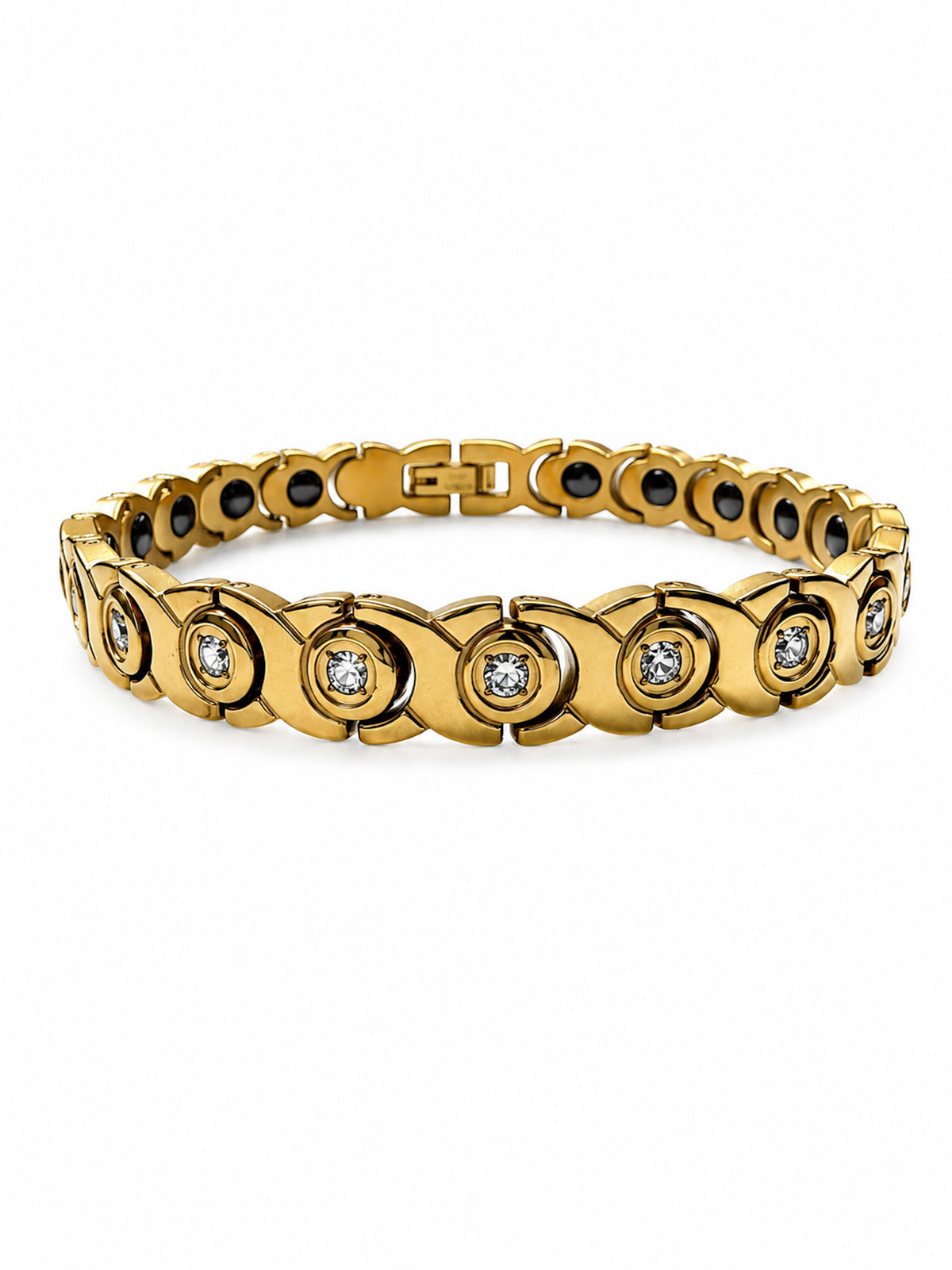 Solenne Zircon Link Bracelet