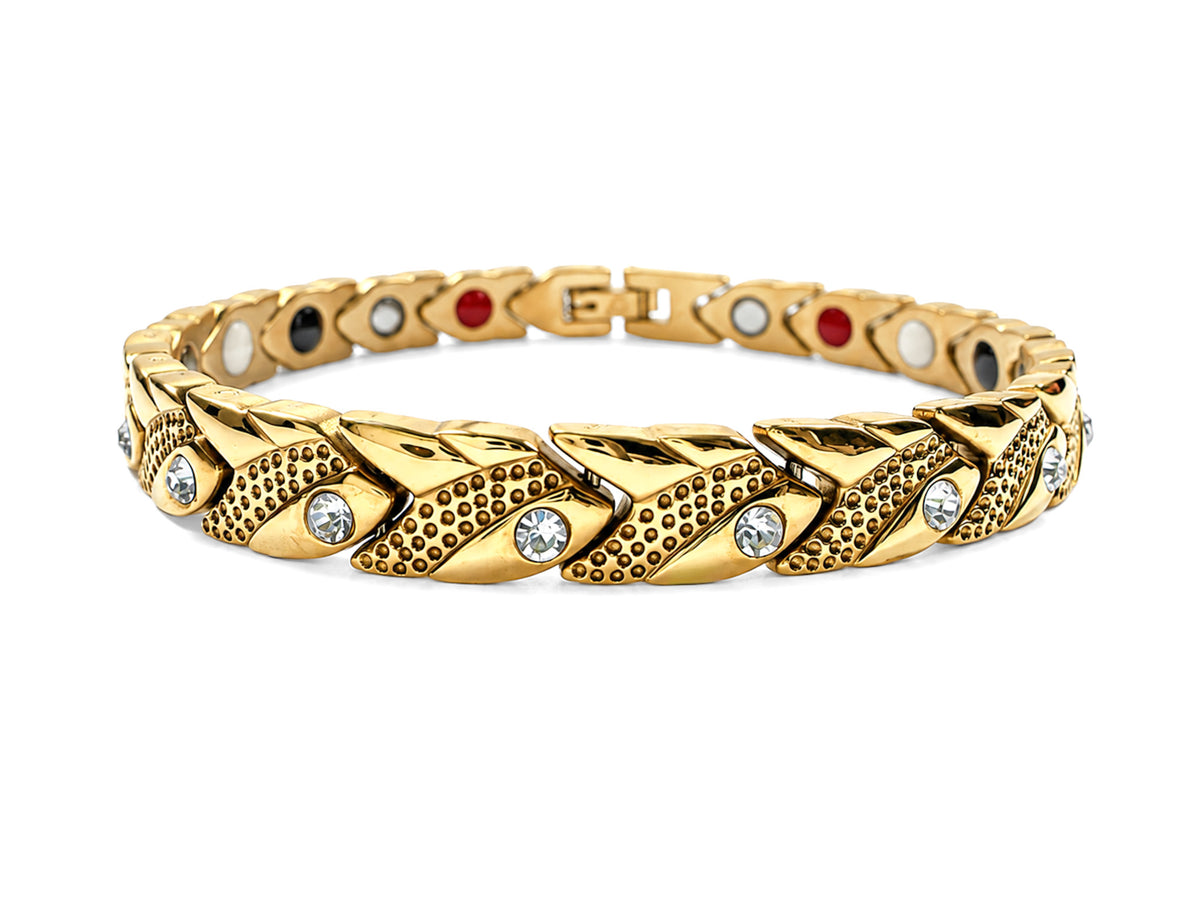 Aurelia Leaf Link Bracelet