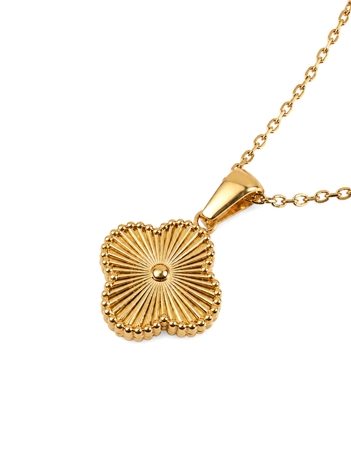 Signature Shell Initial Necklace