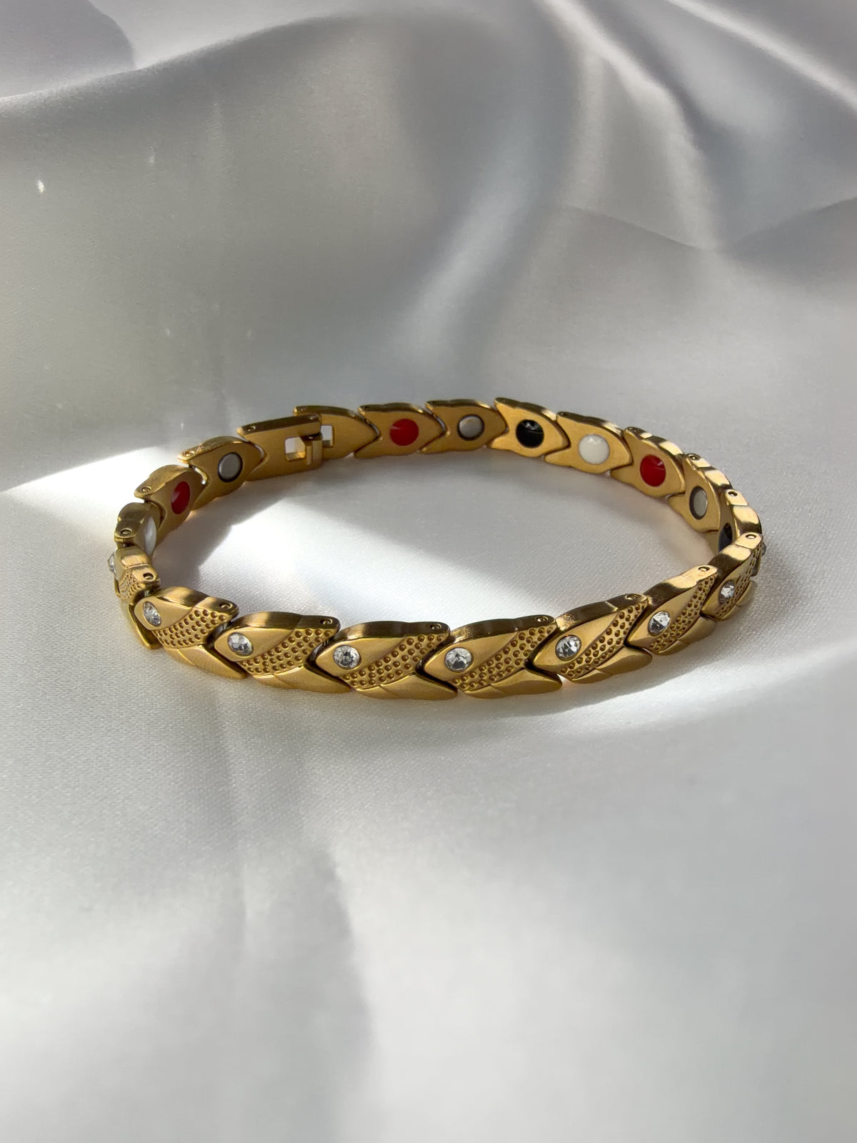 Aurelia Leaf Link Bracelet