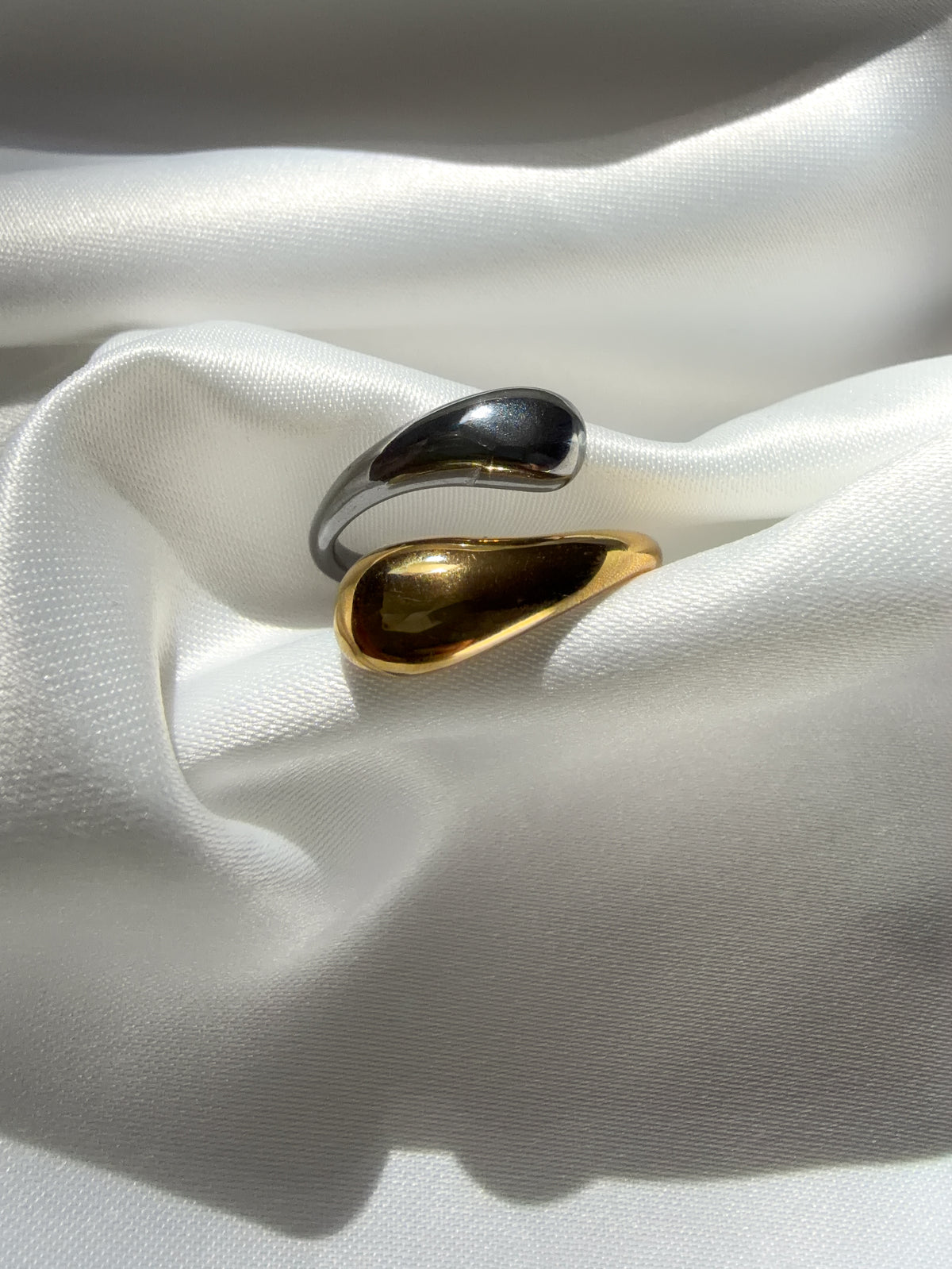 Aurea Two-Tone Sculpted Ring