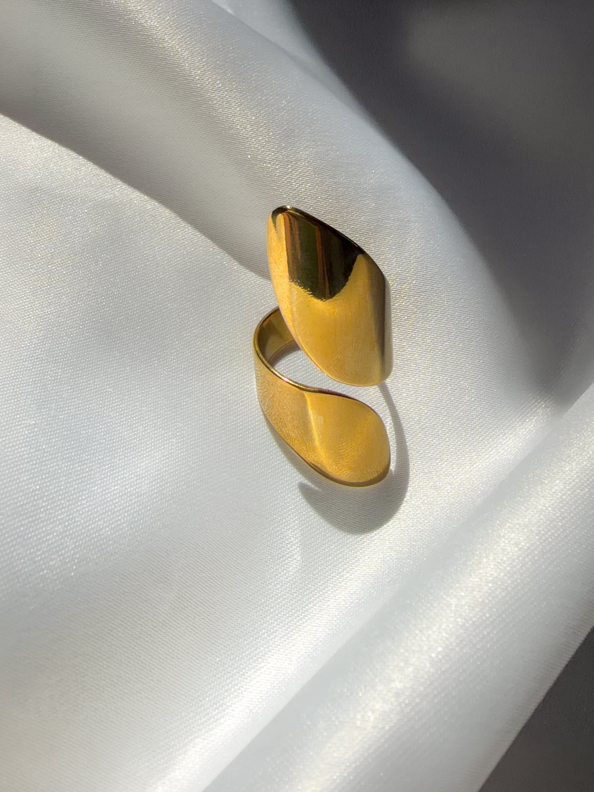 Flame Fold Open Ring
