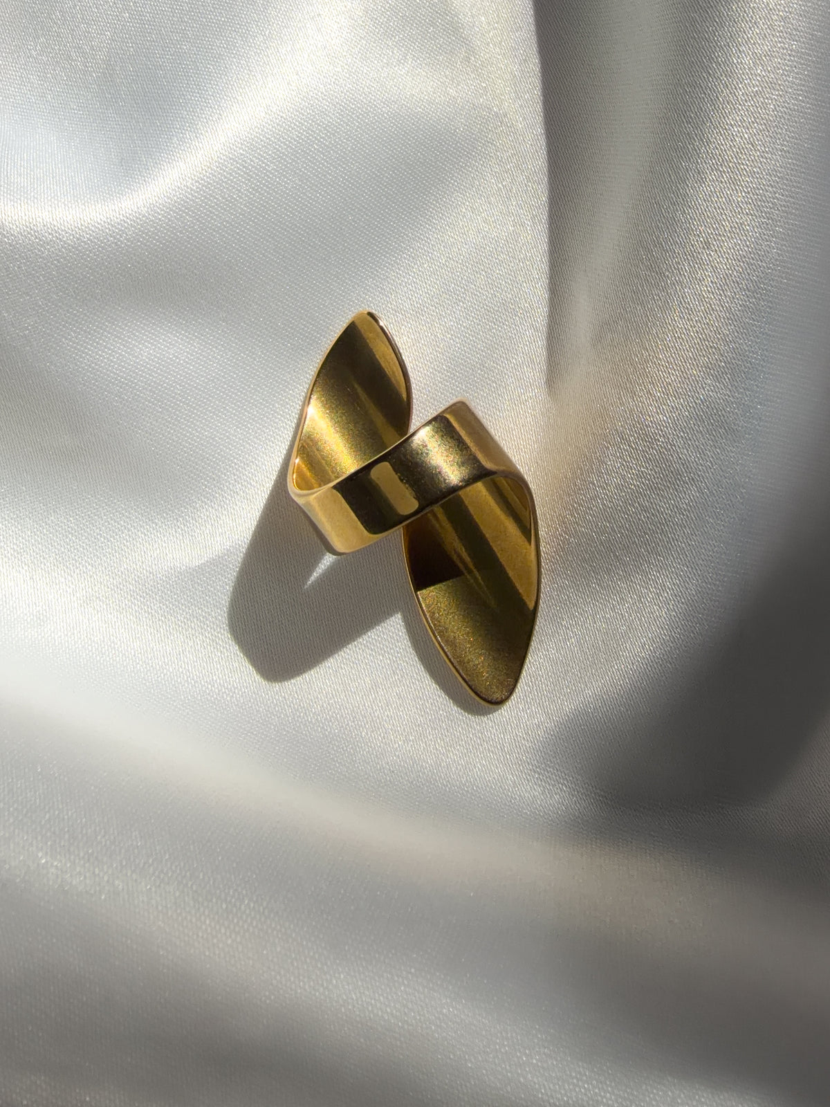 Flame Fold Open Ring