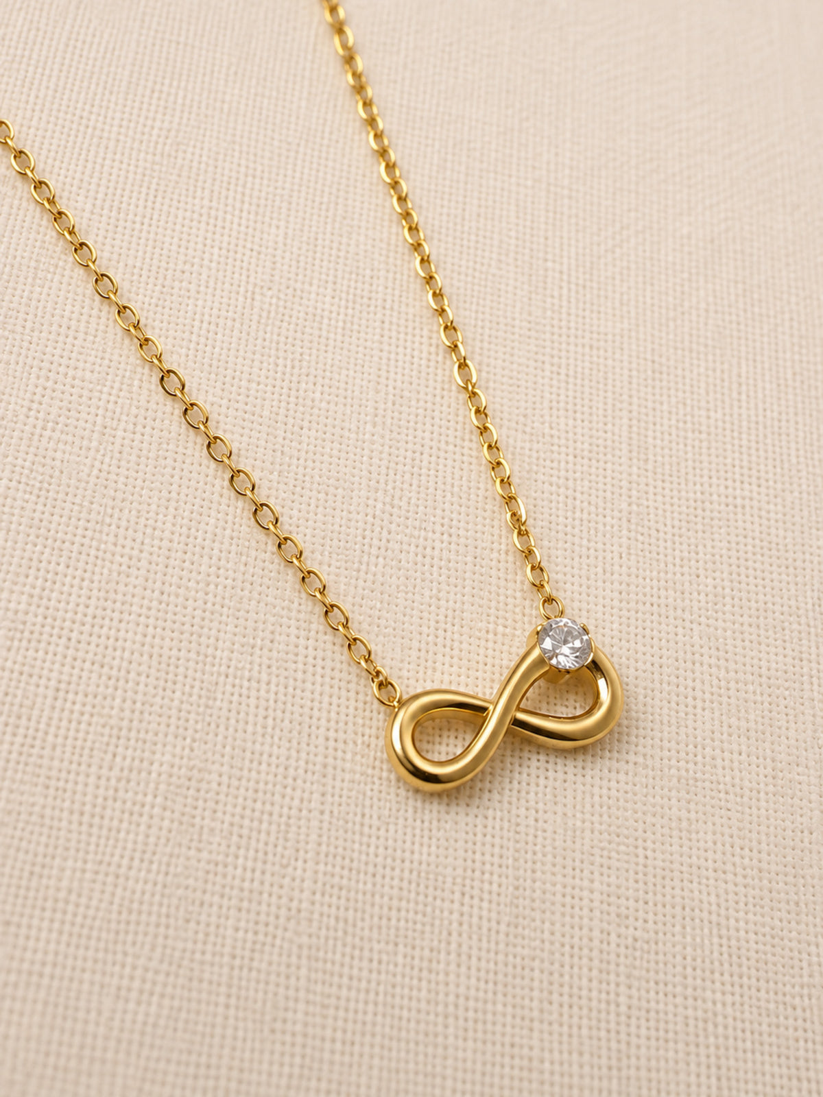 Infinity Spark Necklace