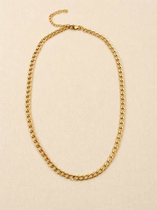 Classic Curb Chain Necklace