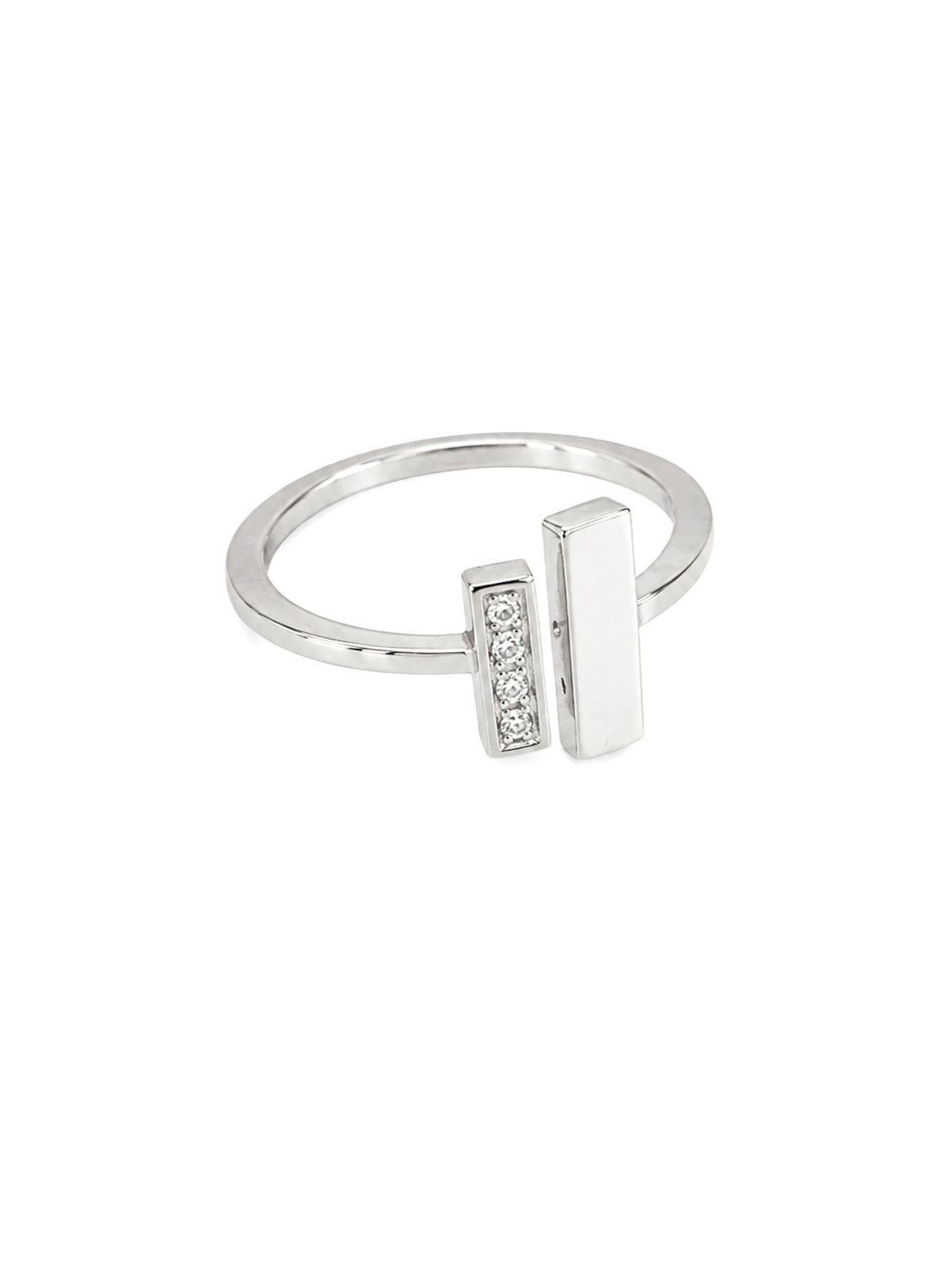 Lucent Dual Bar Ring
