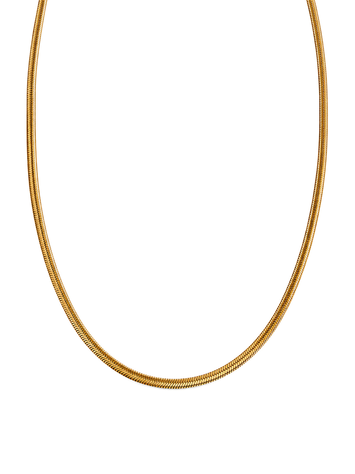 Sleek Blade Chain Necklace