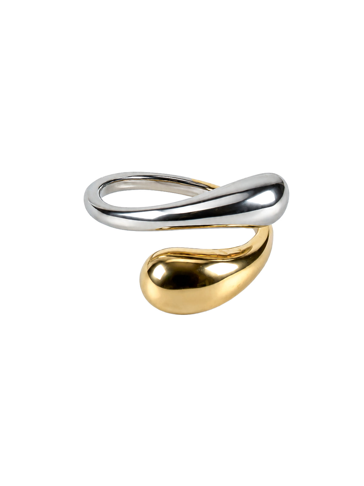 Aurea Two-Tone Sculpted Ring